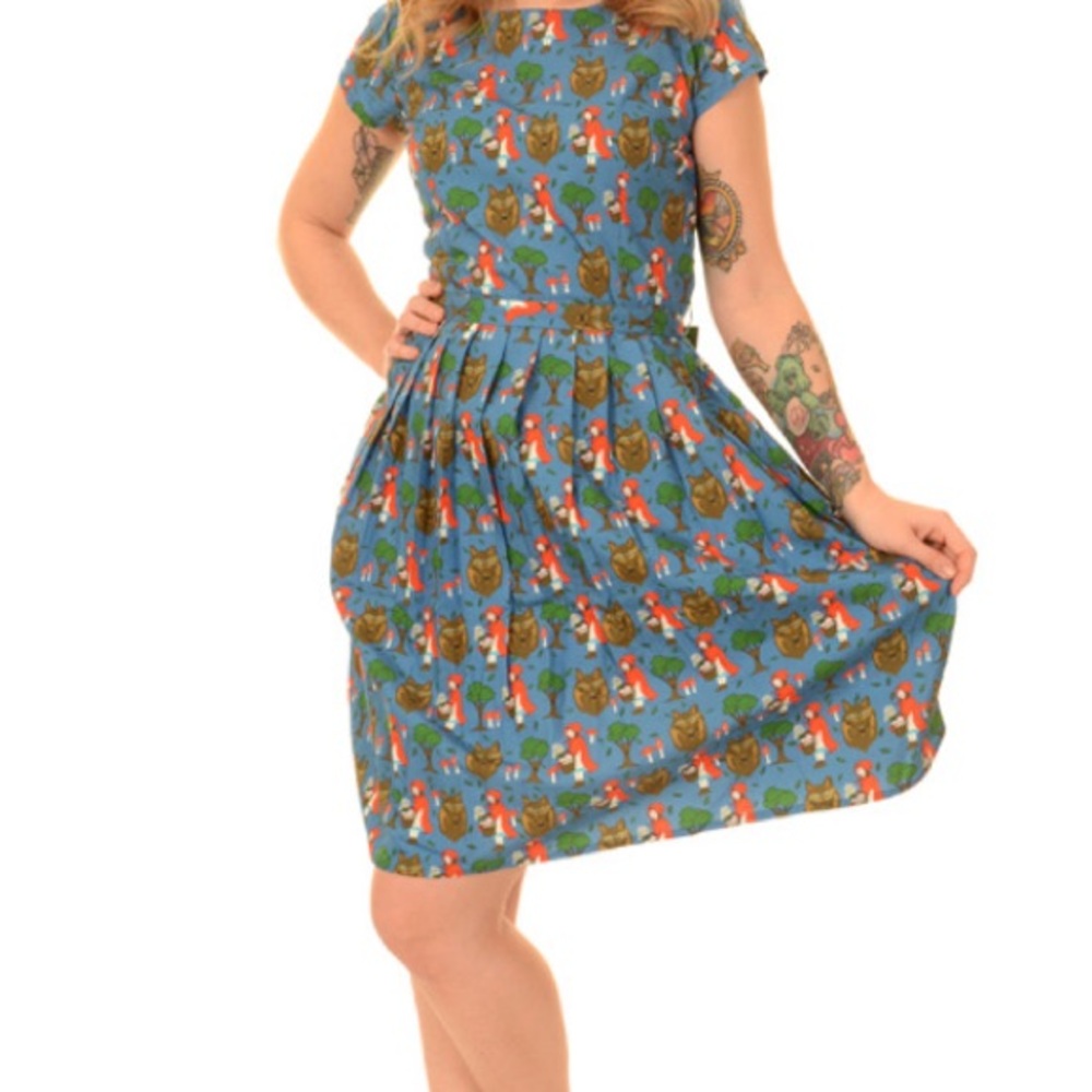 Little Red Riding Hood Dress, new, no tags, never worn